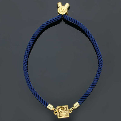 Gold String Bracelet 21KT - FKJBRL21KU1063