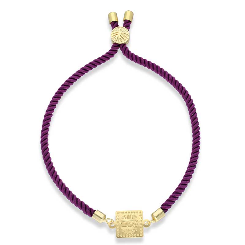 Gold String Bracelet 21KT - FKJBRL21KU1072