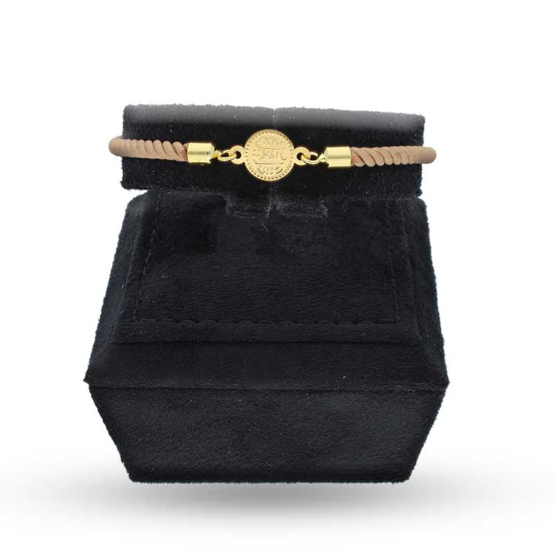 Gold Coin String Bracelet 21KT - FKJBRL21KU1071