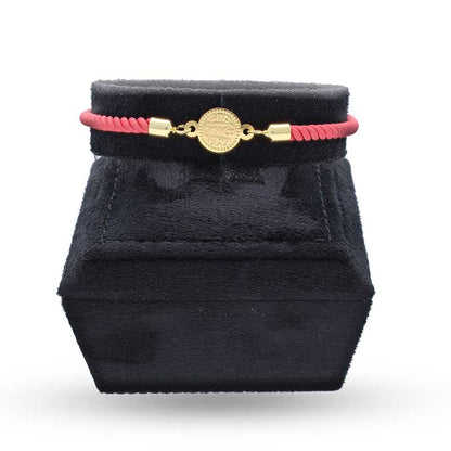Gold Coin String Bracelet 21KT - FKJBRL21KU1087