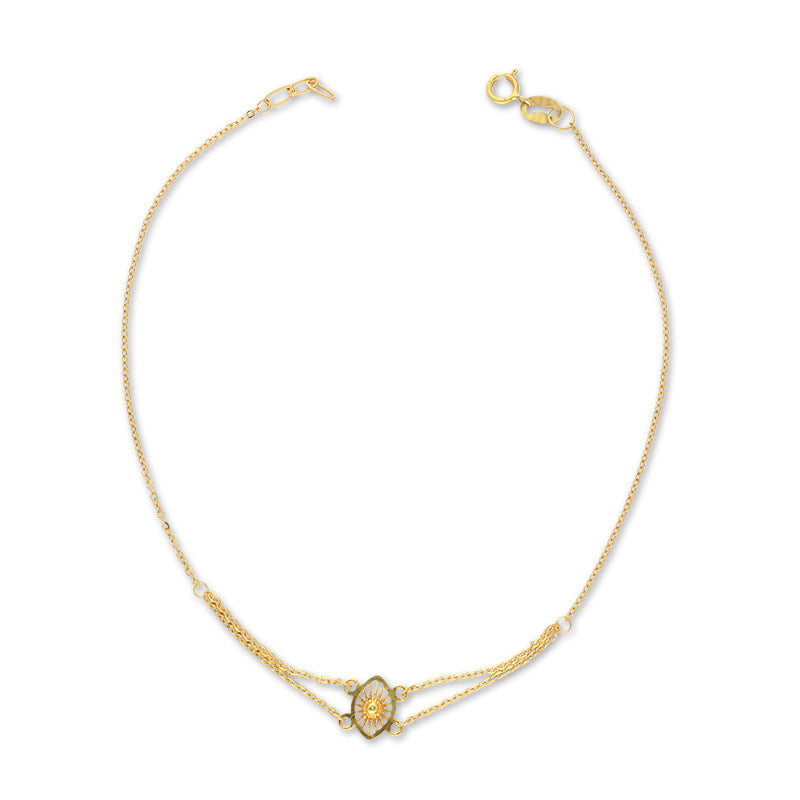 Gold Bracelet 21KT - FKJBRL21KU1011