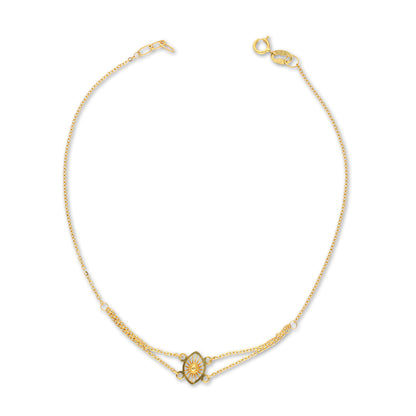 Gold Bracelet 21KT - FKJBRL21KU1011