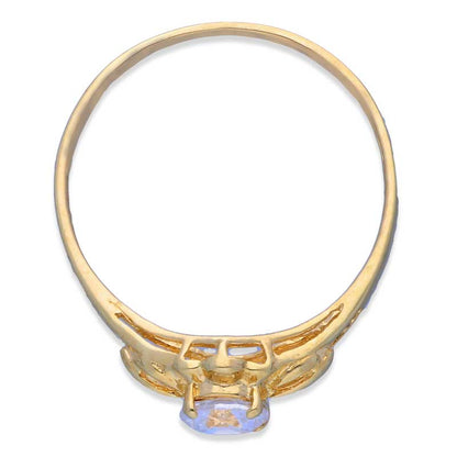 Gold Solitaire Ring 18KT - FKJRN18KU2002