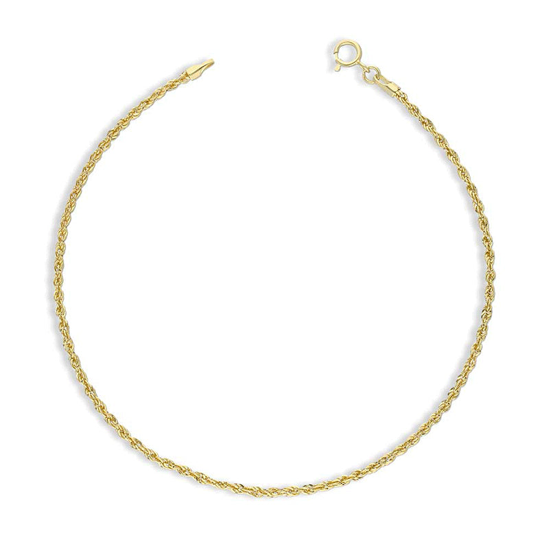 Gold Rope Bracelet 18KT - FKJBRL18KU1098