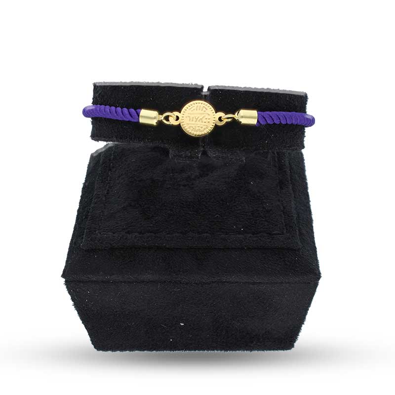 Gold Coin String Bracelet 21KT - FKJBRL21KU1107