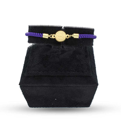 Gold Coin String Bracelet 21KT - FKJBRL21KU1107