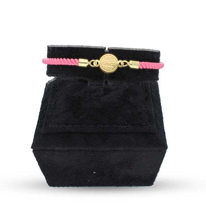 Gold Coin String Bracelet 21KT - FKJBRL21KU1108