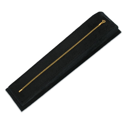 Gold Curb Bracelet 21KT - FKJBRL21KU6002