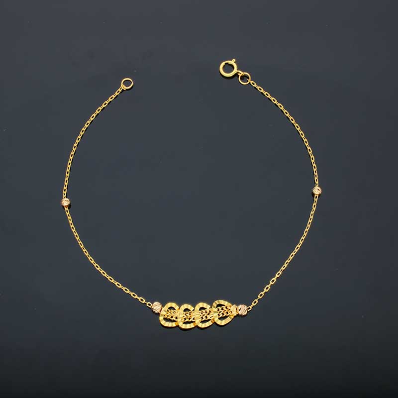 Gold Bracelet 21KT - FKJBRL21KU6020