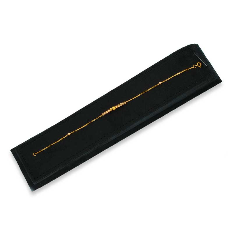 Gold Beads Bracelet 21KT - FKJBRL21KU6021
