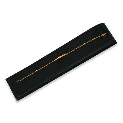 Gold Beads Bracelet 21KT - FKJBRL21KU6021