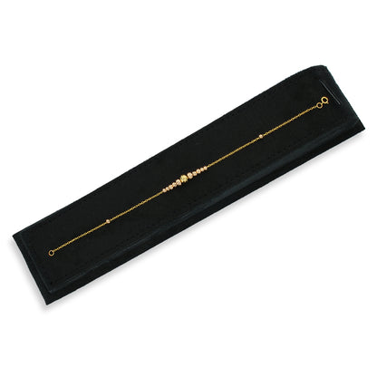 Gold Beads Bracelet 21KT - FKJBRL21KU6032