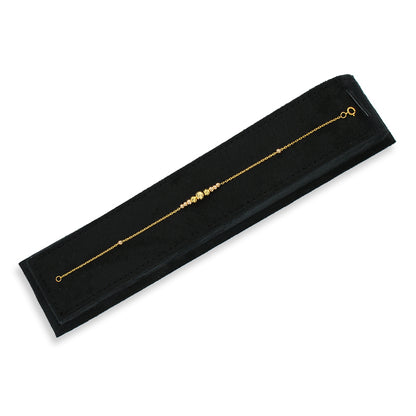 Gold Beads Bracelet 21KT - FKJBRL21KU6039