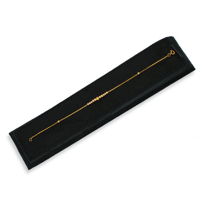 Gold Beads Bracelet 21KT - FKJBRL21KU6038
