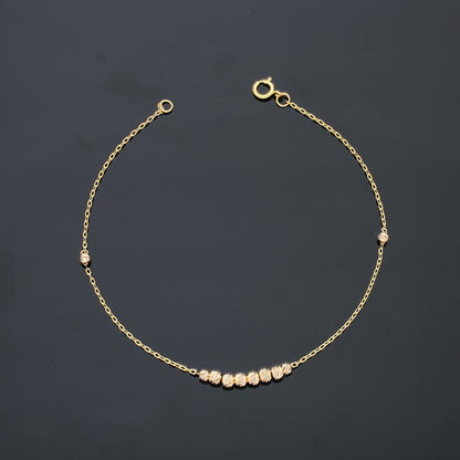 Gold Beads Bracelet 21KT - FKJBRL21KU6033