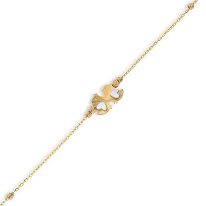 Gold Love Birds Bracelet 21KT - FKJBRL21KU6060