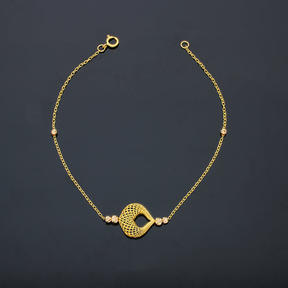 Gold Bracelet 21KT - FKJBRL21KU6055