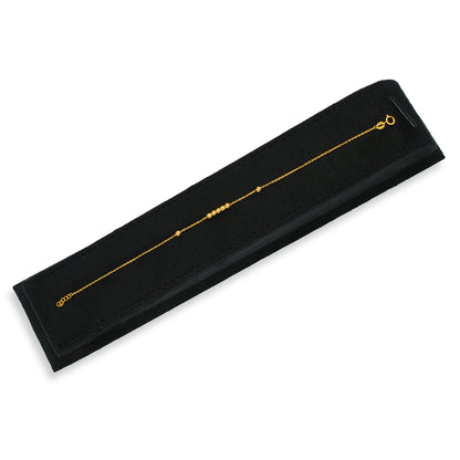 Gold Beads Bracelet 21KT - FKJBRL21KU6058