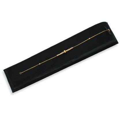 Gold Beads Bracelet 21KT - FKJBRL21KU6042