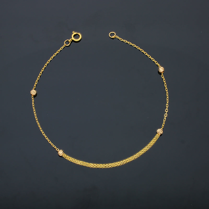 Gold Bracelet 21KT - FKJBRL21KU6043