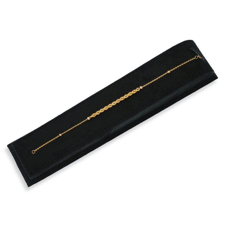 Gold Rope Bracelet 21KT - FKJBRL21KU6044