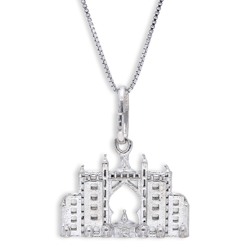 Sterling Silver 925 Necklace (Chain with Atlantis The Palm Pendant) - FKJNKLSLU6102