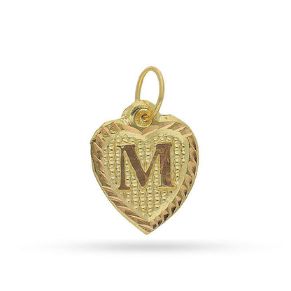 Gold Alphabet Pendant 18KT - FKJPND1452