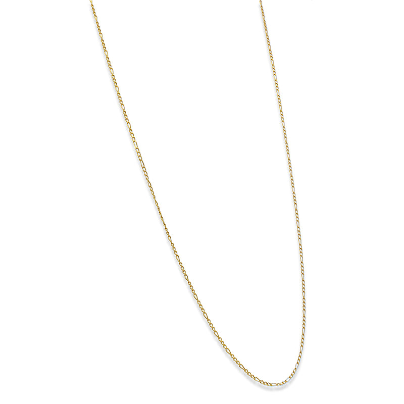 Gold Figaro Chain 21KT - FKJCN21KU3009
