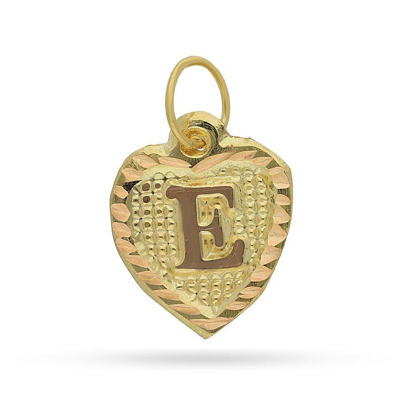 Gold Alphabet Pendant 18KT - FKJPND1452