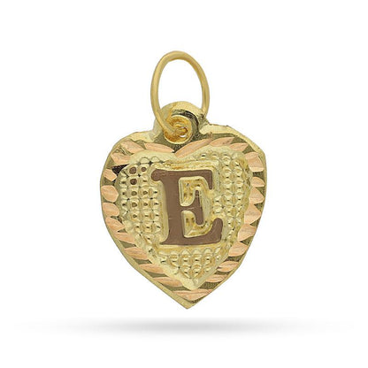 Gold Alphabet Pendant 18KT - FKJPND1452