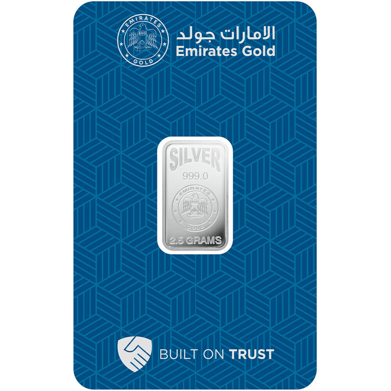 Emirates 2.5 Grams Silver Bar in 999 Silver - FKJGBRSL2180