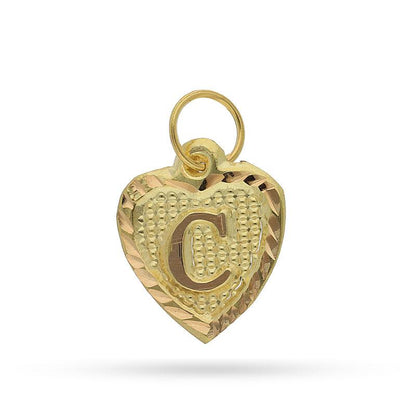 Gold Alphabet Pendant 18KT - FKJPND1452