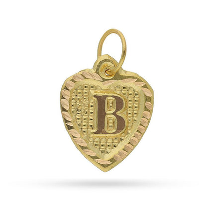 Gold Alphabet Pendant 18KT - FKJPND1452