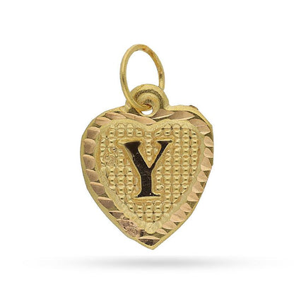 Gold Alphabet Pendant 18KT - FKJPND1452