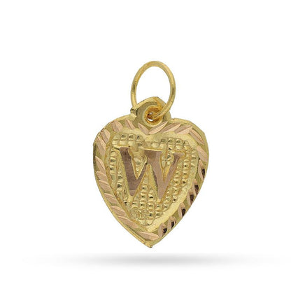 Gold Alphabet Pendant 18KT - FKJPND1452