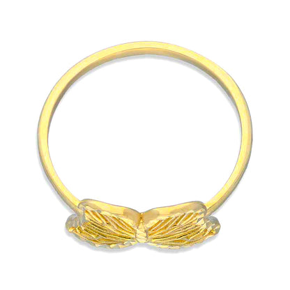 Gold Butterfly Ring 18KT - FKJRN18KU2095