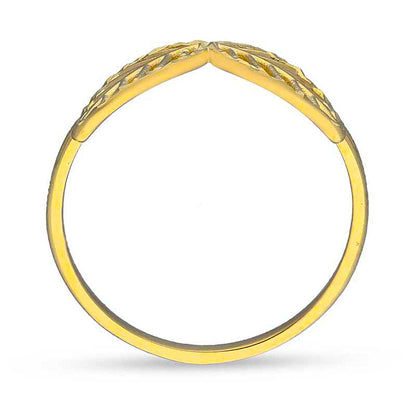 Gold Leaf Ring 18KT - FKJRN18KU2098