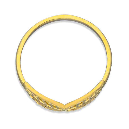Gold Leaf Ring 18KT - FKJRN18KU2098