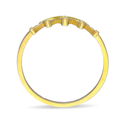 Gold Crown Ring 18KT - FKJRN18KU2099
