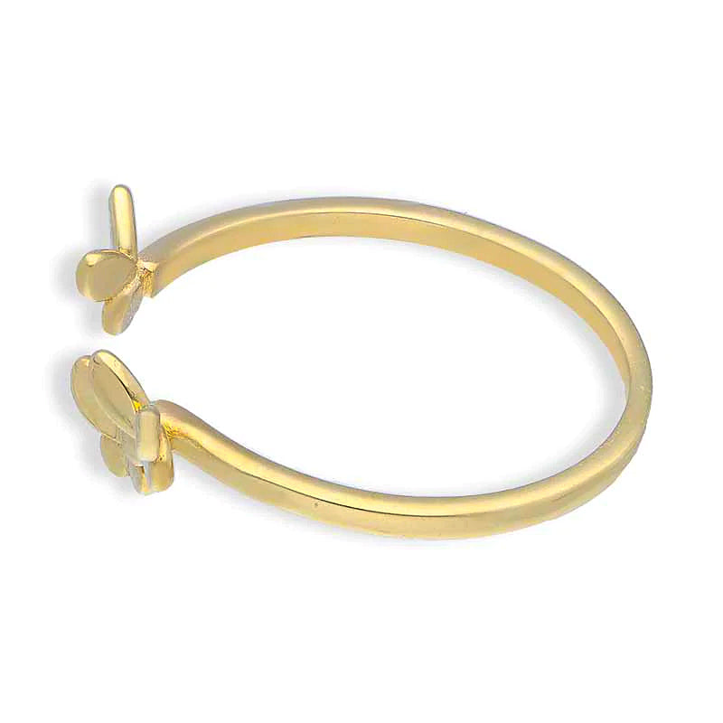 Gold Butterfly Ring 18KT - FKJRN18KU2102