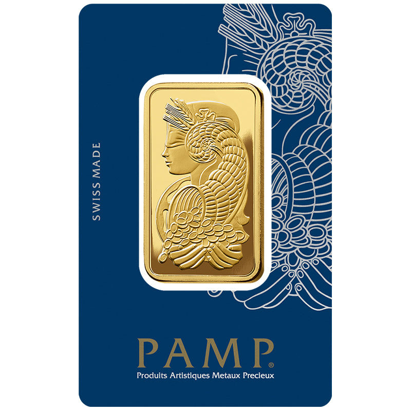 Pamp Suisse Queen Fortuna 3 Tola Gold Bar 24KT - FKJGBR24K2181