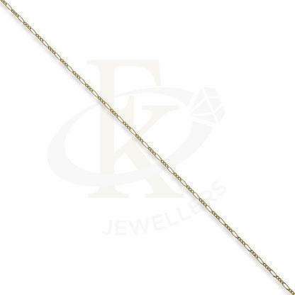 Gold Thin Figaro Chain Bracelet 18Kt - Fkjbrl18K2418 Bracelets