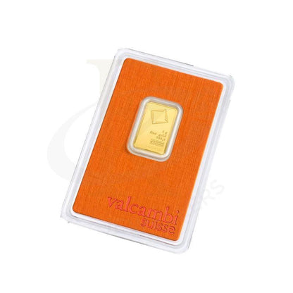 Valcambi Suisse 5 Grams Gold Bar 24Kt - Fkjgbr24K2170 Bars